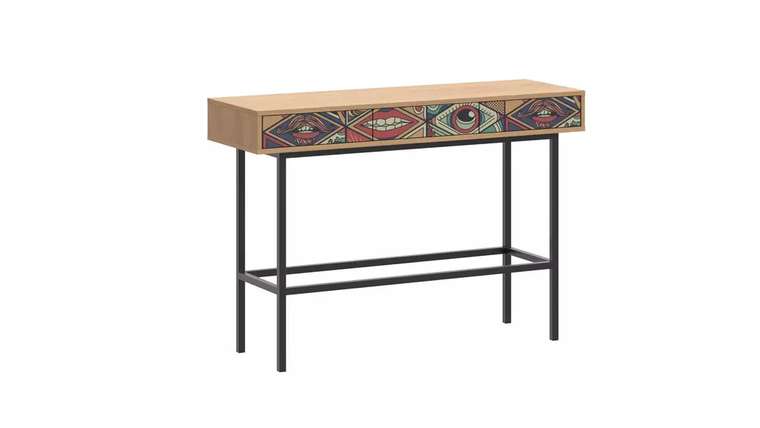 Консоль Boho Color с принтом mexico