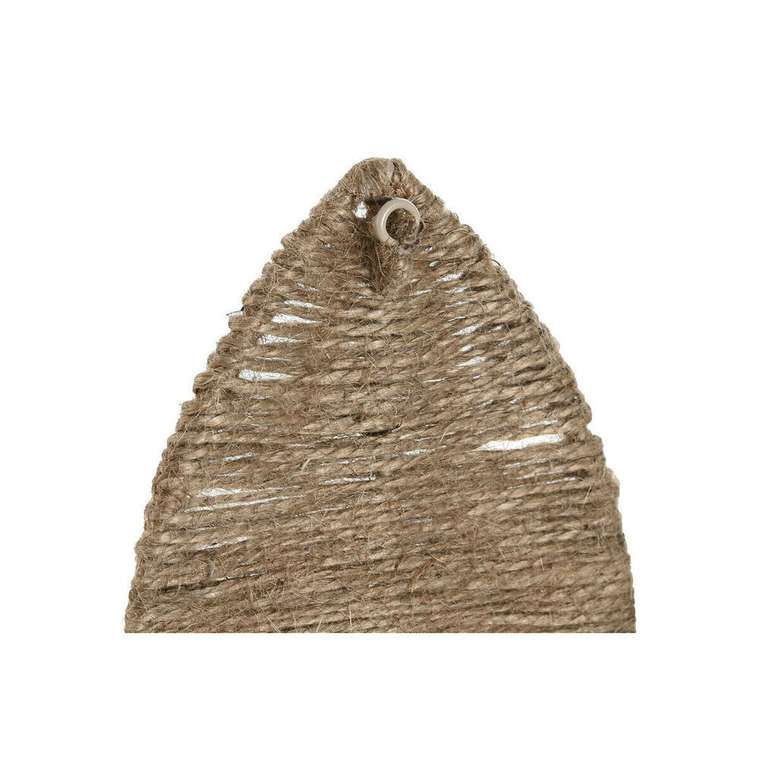 Настенная вешалка Натуральный Джут Металл 12 x 4 x 26 cm