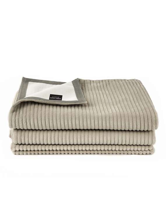 Покрывало Uno Cilium Cream 140x210 бежевого цвета 