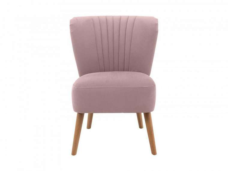 Кресло Barbara пыльно-розового цвета