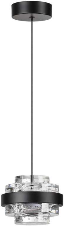 Каскадный подвесной светильник Odeon Light Klot 5031/6L черный/металл/акрил LED 6W 4000K 432лм
