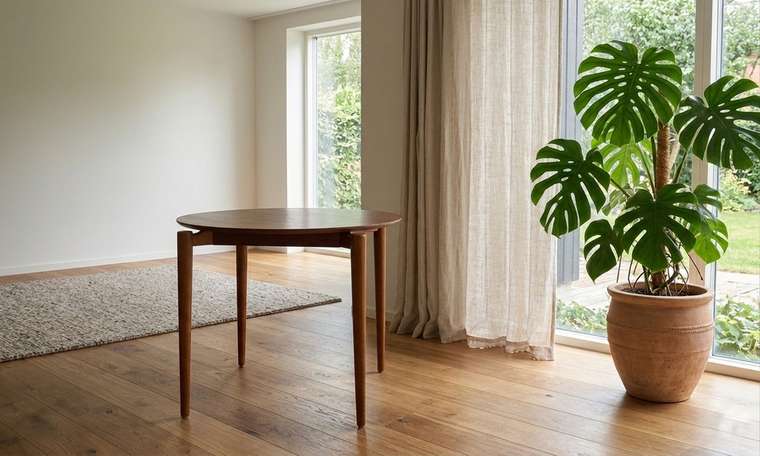 Обеденный стол Pawook К 100 коричневого цвета