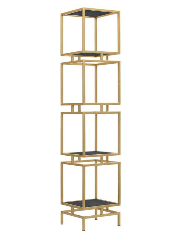 Стеллаж Cubic-4 с керамическими полками