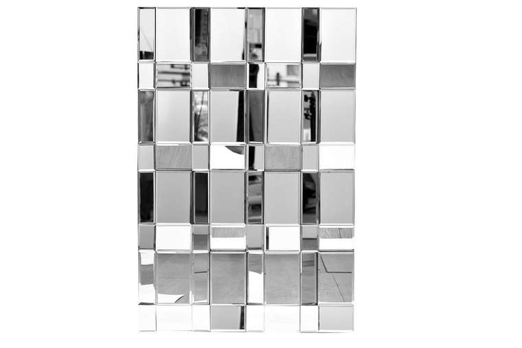 Настенное зеркало объемное в стиле кубизма