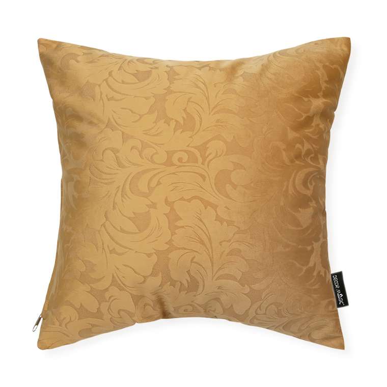 Декоративная подушка Ameli 45х45 желтого цвета