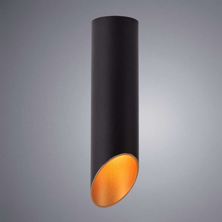 Потолочный светильник Pilon-Gold черного цвета