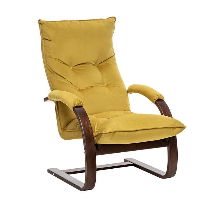Кресло-трансформер Монако желтого цвета