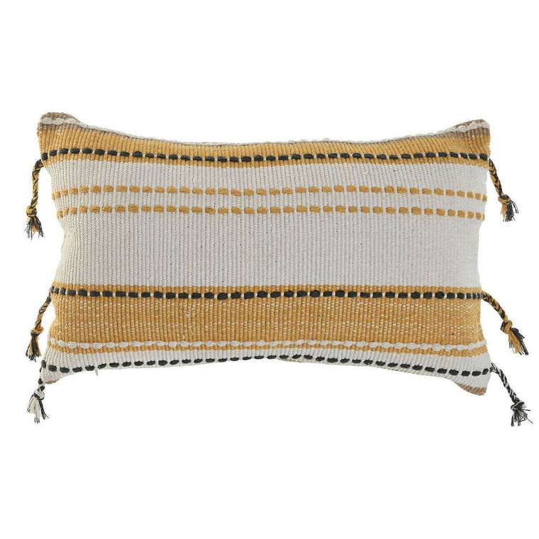 Декоративная подушка Boho 30х50 светло-бежевого цвета