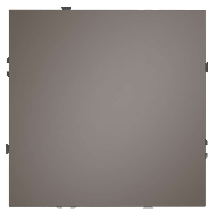 Заглушка VOLTUM S70 с суппортом, (капучино)