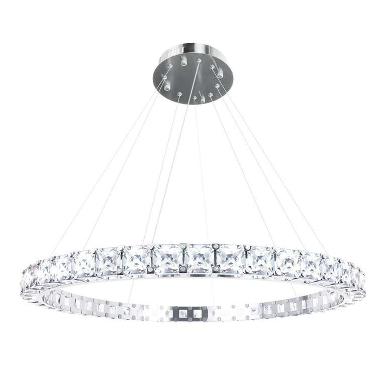 Хрустальная люстра Tiffany 10204/1000 Chrome (хрусталь, цвет прозрачный)