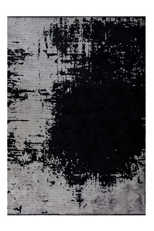 Ковер Verona 160х200 черно-серого цвета
