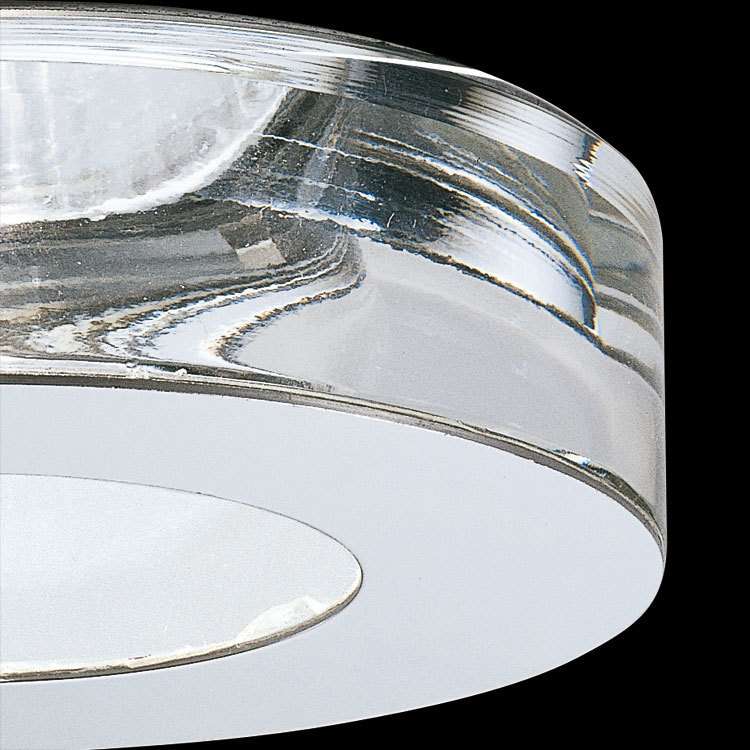 Встраиваемый светильник Fabbian Faretti из прозрачного стекла