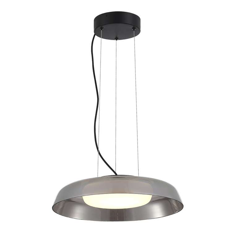 Светильник подвесной ST-Luce Черный/Дымчатый, Белый LED 1*36W 3000K FORAY