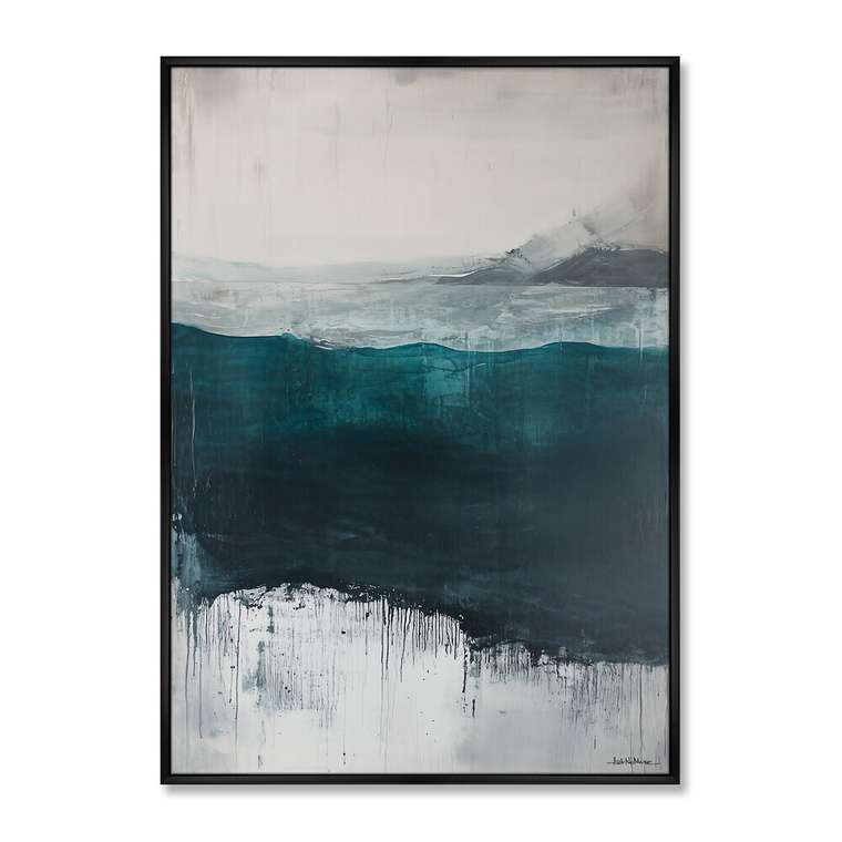 Репродукция картины на холсте Северный Ледовитый океан, No 1, 2025г.