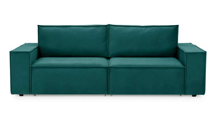Диван-кровать Оливия зеленого цвета