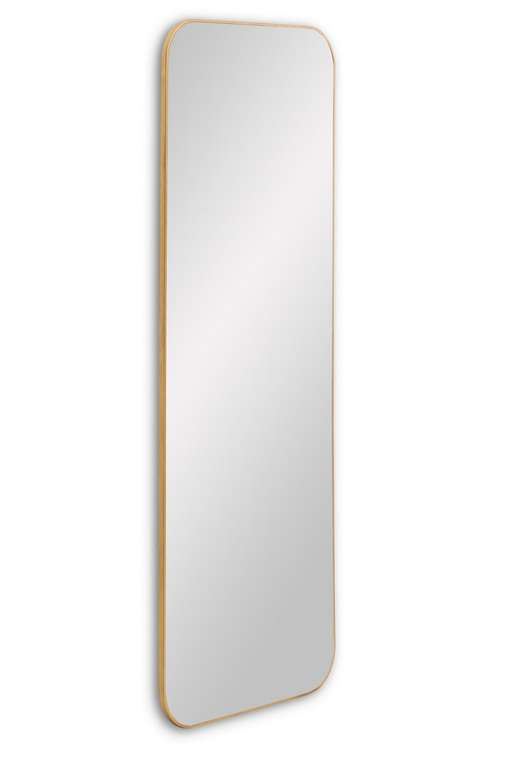 Настенное зеркало Smart XL в раме золотого цвета