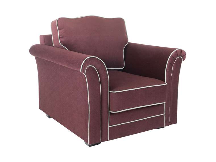Кресло Sydney бордовое