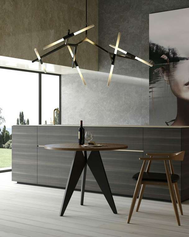 Обеденный стол Rover D80 светло-бежевого цвета