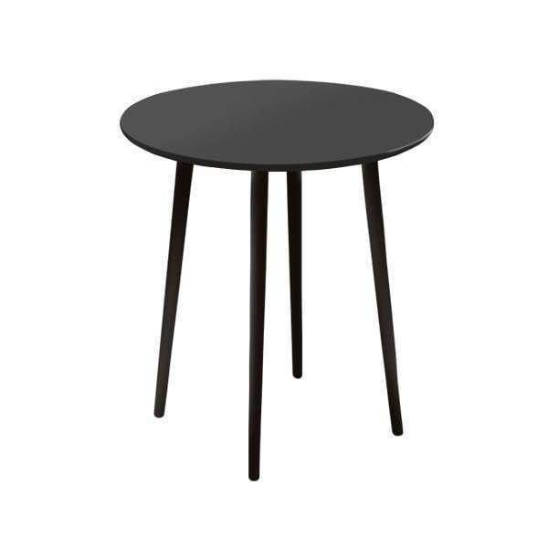 Обеденный стол Спутник с темно-серой столешницей 