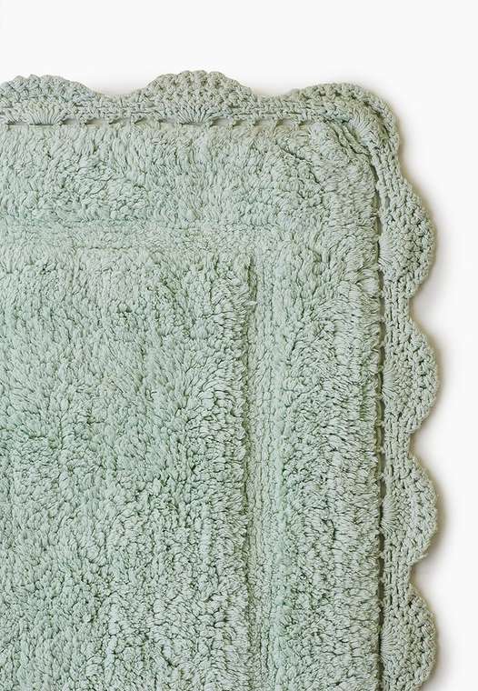 Набор из двух ковриков для ванной Cleo светло-зеленого цвета