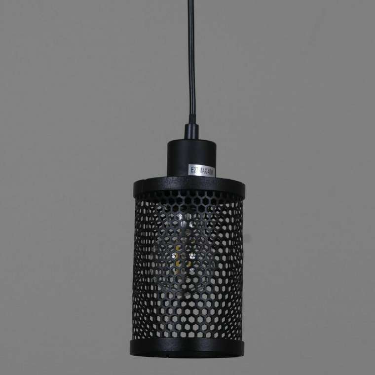 Подвесной светильник IL1031-1P-05 BK (металл, цвет черный)