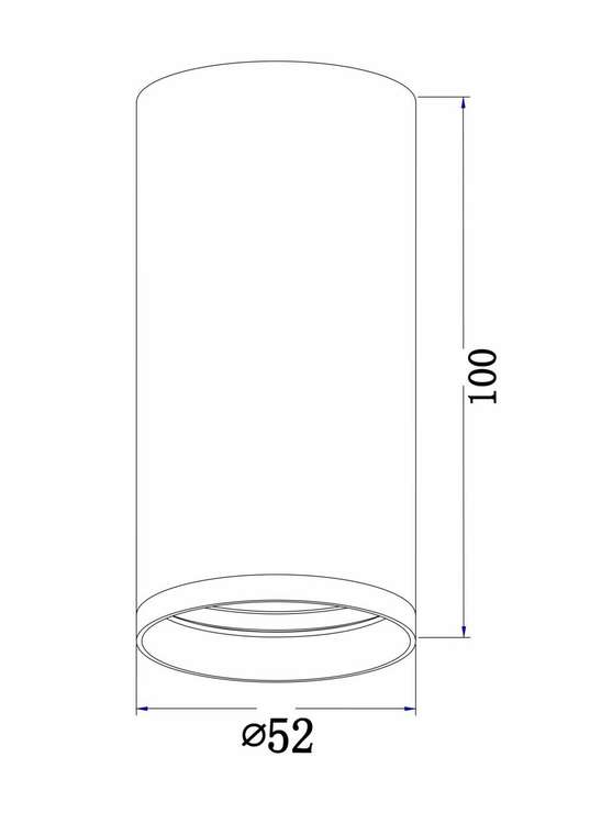 Потолочный светильник Technical C052CL-01BS