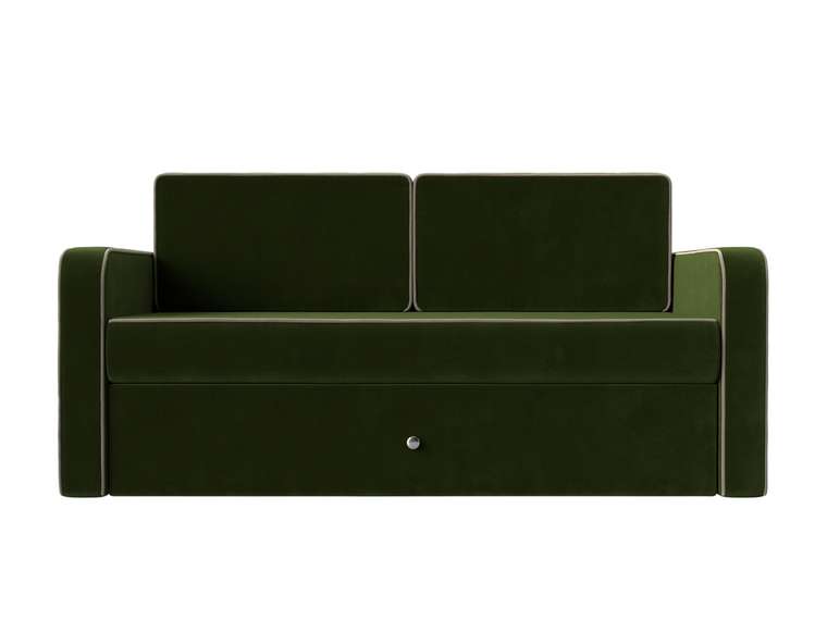 Детский диван-кровать Смарт зеленого цвета