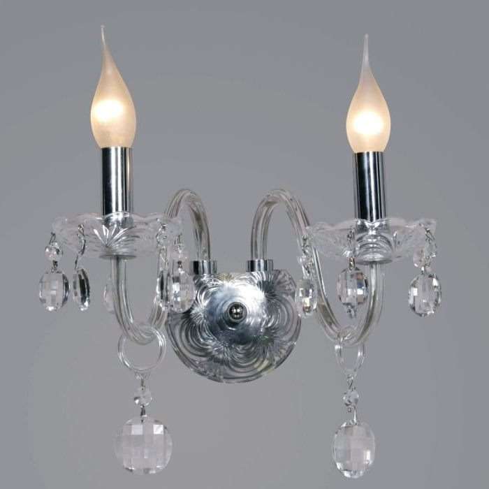 Бра Bohemia WL7389-2CH-WH