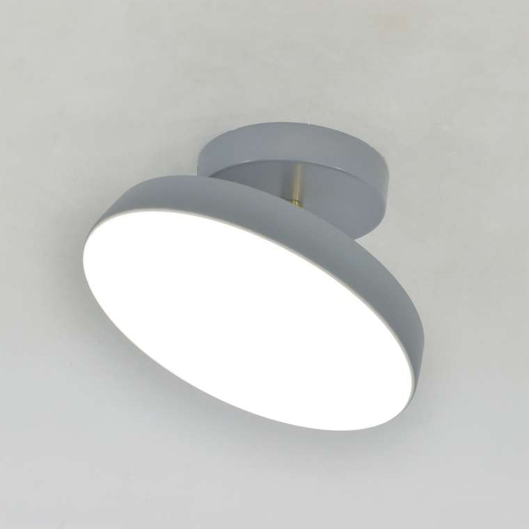 Потолочный светильник Escada 20023SMA/01 LED 14W серый 20023LED