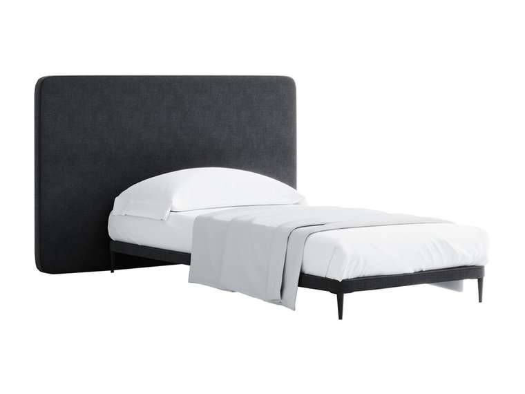 Кровать Licata 90х200 композиция 2 серого цвета