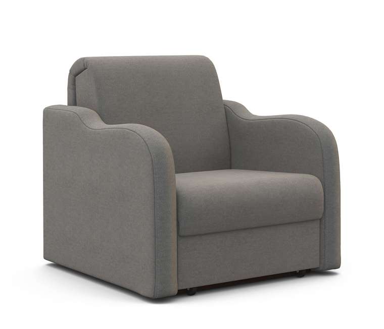 Кресло-кровать Коломбо 70 серого цвета