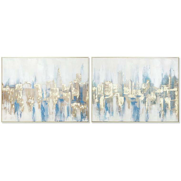Картина Нью-Йорк Loft 80 x 3,5 x 60 cm (2 штук)