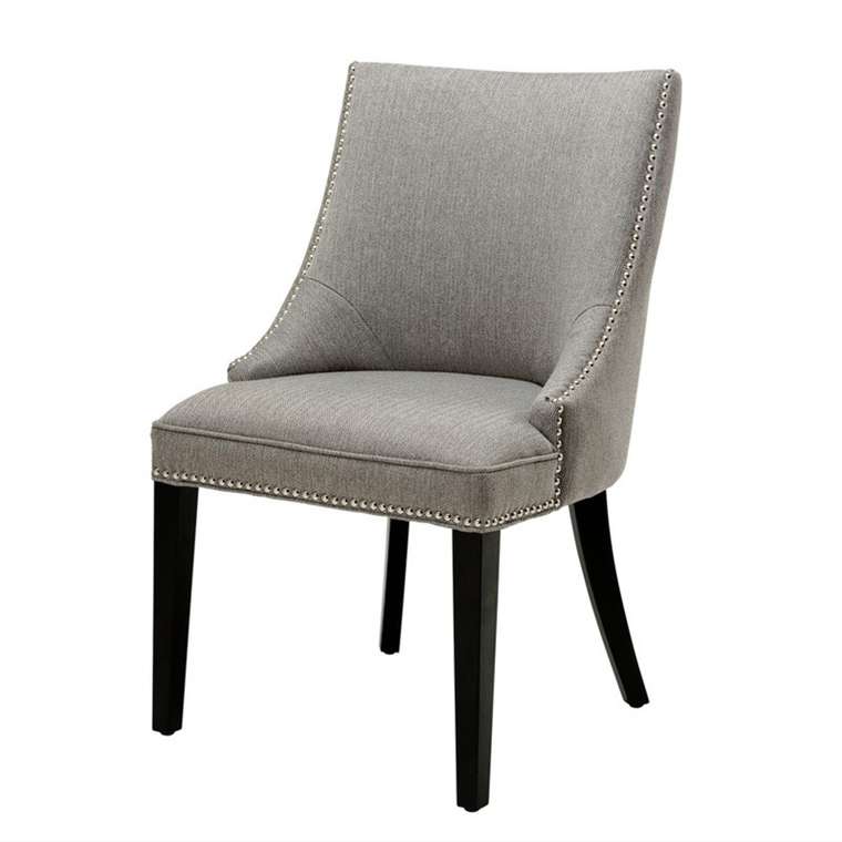 стул с мягкой обивкой Eichholtz Bermuda серый
