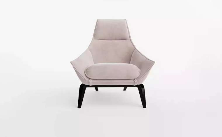 Кресло Ermes бежевого цвета