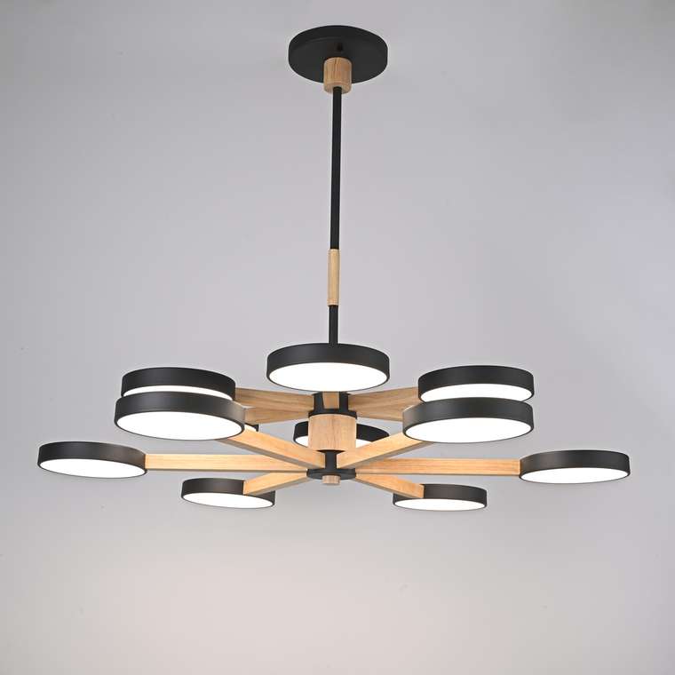 Подвесная люстра TURNA DBL L12 Black