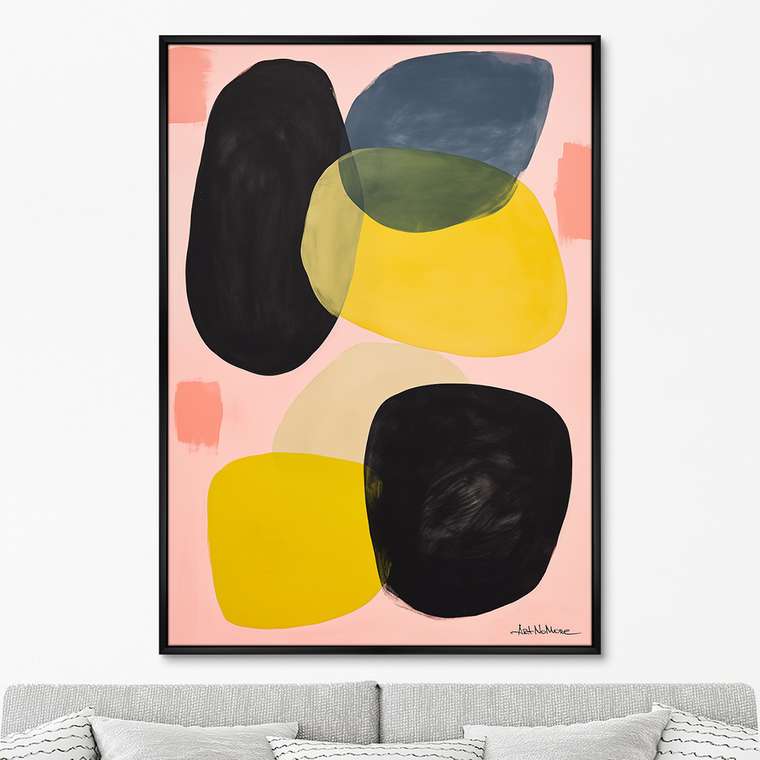 Репродукция картины Colors and forms, No 1, 2024г.