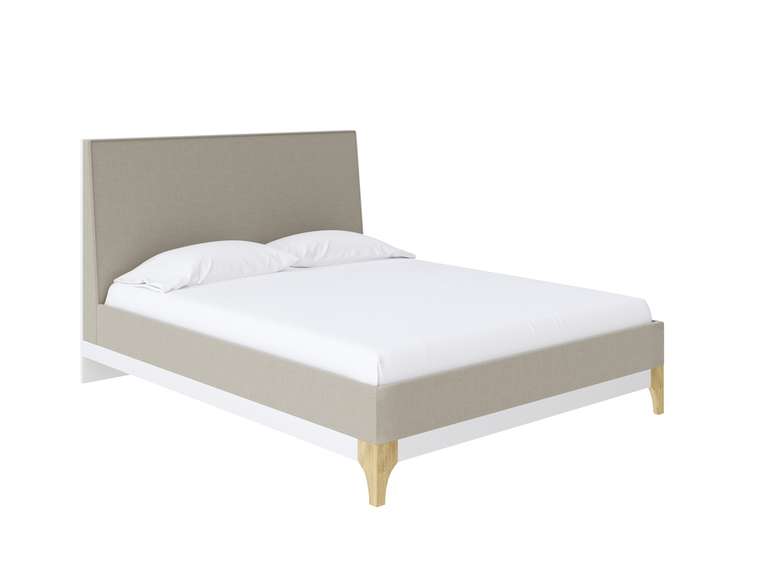 Кровать Odda 140х190 бежевого цвета