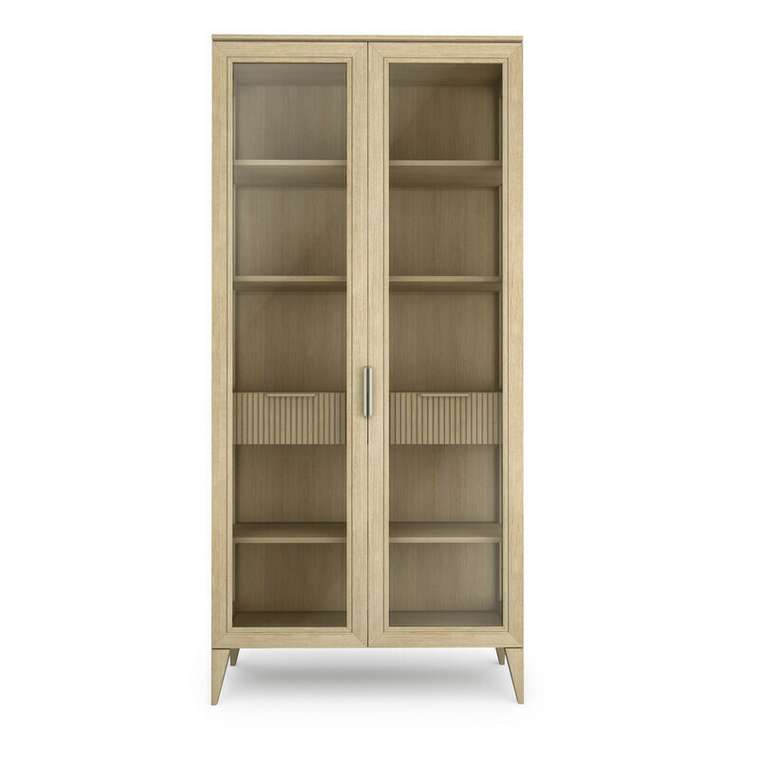 Книжный шкаф Линии 90 цвета капучино