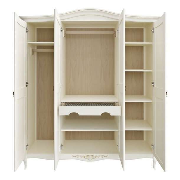 Шкаф Akrata белого цвета  