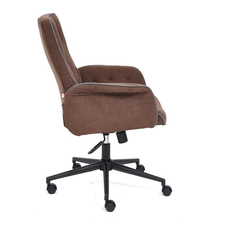 Кресло офисное Madrid коричнево-серого цвета