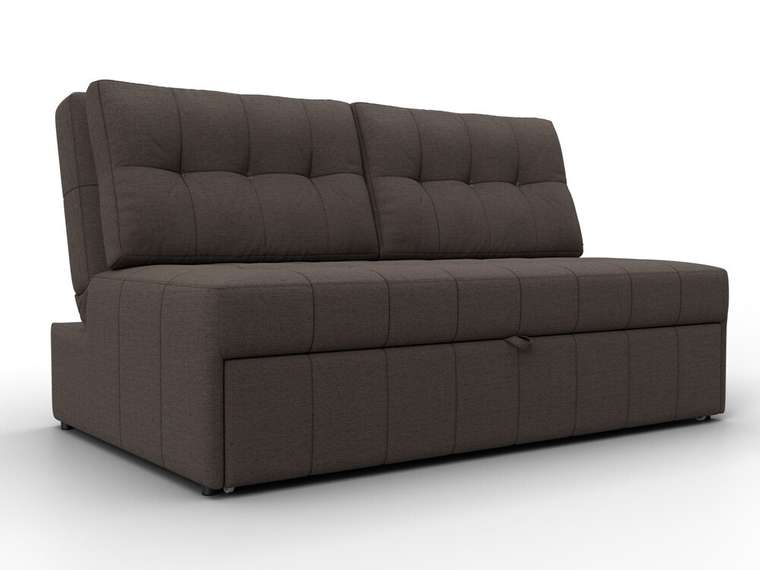 Диван-кровать Лига-107 S коричневого цвета