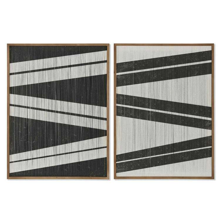 Картина Лучи город 60 x 3 x 60 cm (2 штук)
