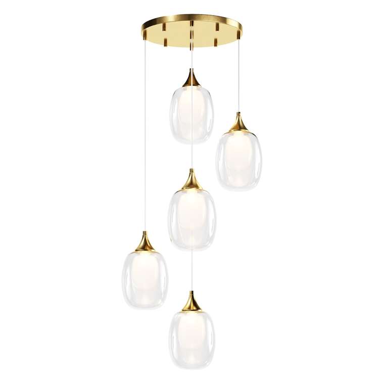 Подвесной светильник Maytoni MOD016PL-05BS Aura Modern