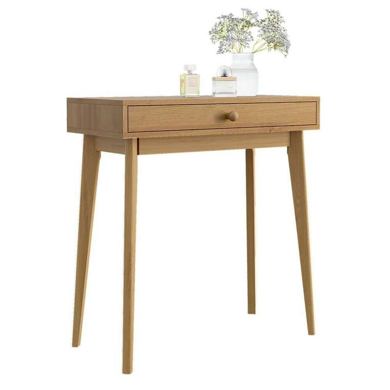 Туалетный столик Wood бежевого цвета