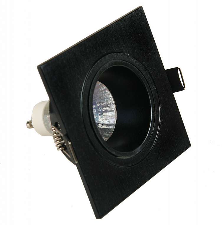 Встраиваемый светильник Lambordjini 6838 (пластик, цвет черный)