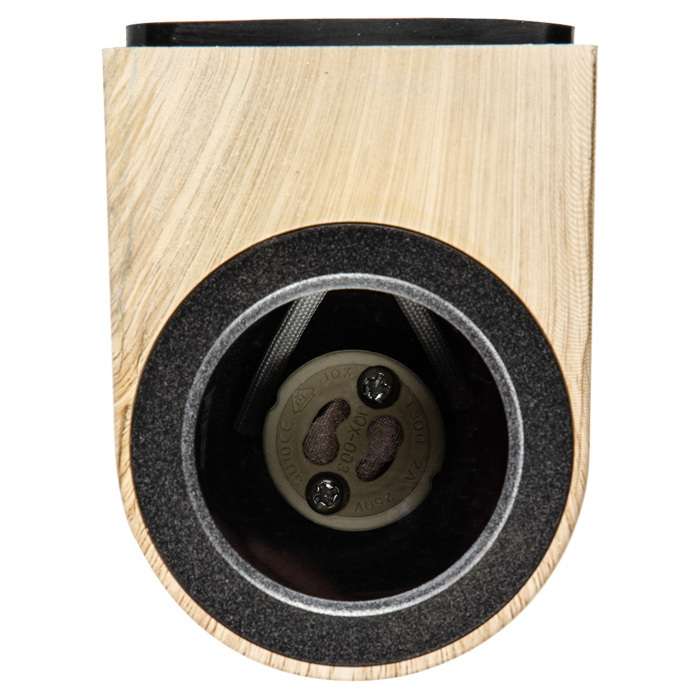 Архитектурная подсветка под лампу GU10 сосна Uniel UUL-A01S UUL-P51A 6W/GU10 IP65 PINE