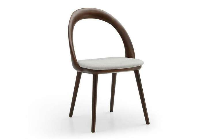 Стул April серо-коричневого цвета