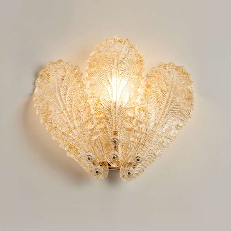 Бра Cloyd HERBARY-A W1 / выс. 29 см - блестки в стекле