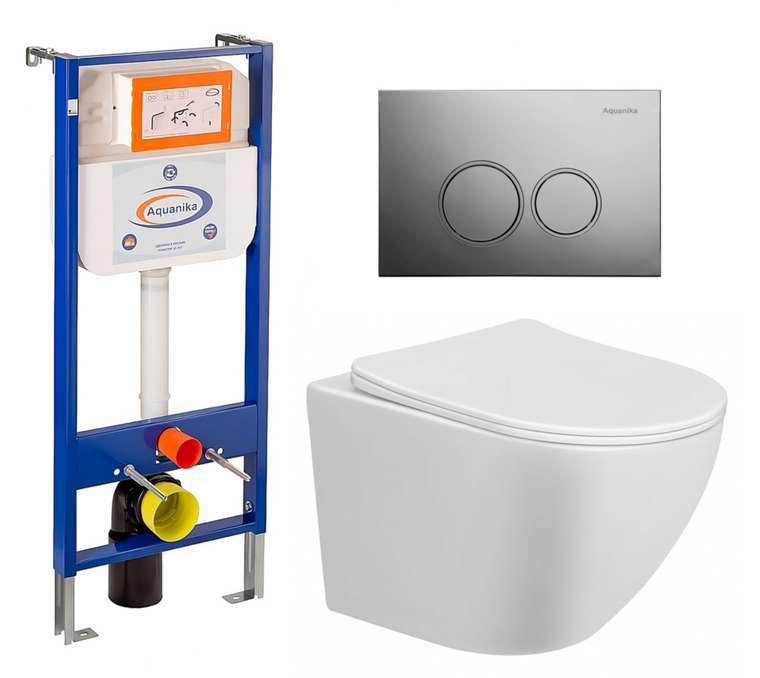Комплект 3 в 1 инсталляция Aquanika