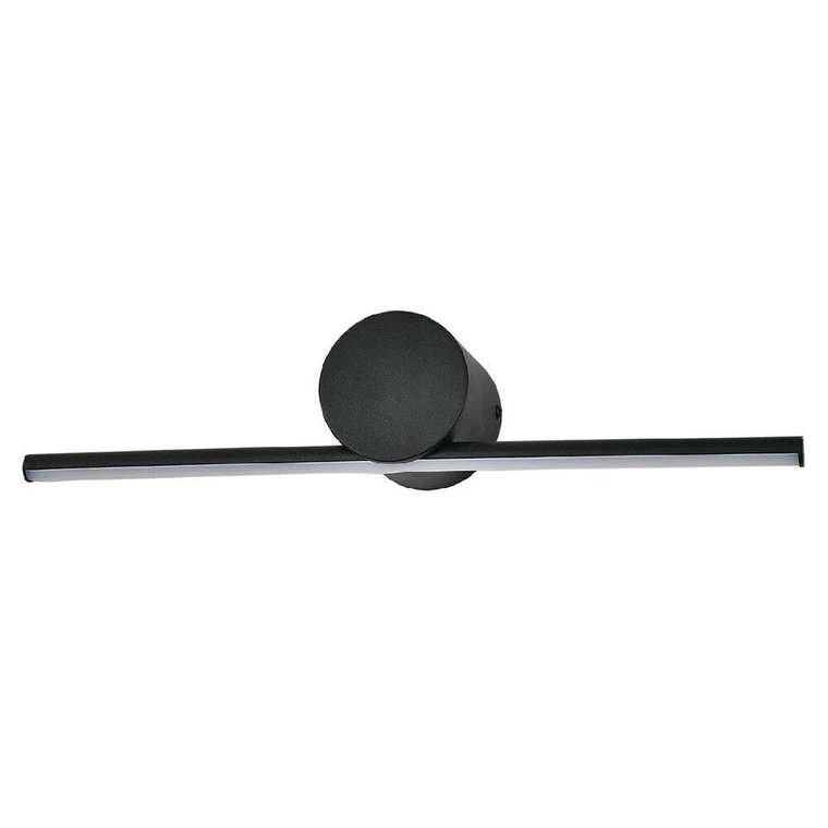 Настенный светильник Line 10281/1LED Black (силикон, цвет белый)